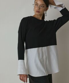 GRACE CONTINENTAL / グレースコンチネンタル カットソー | レイヤードカットトップ