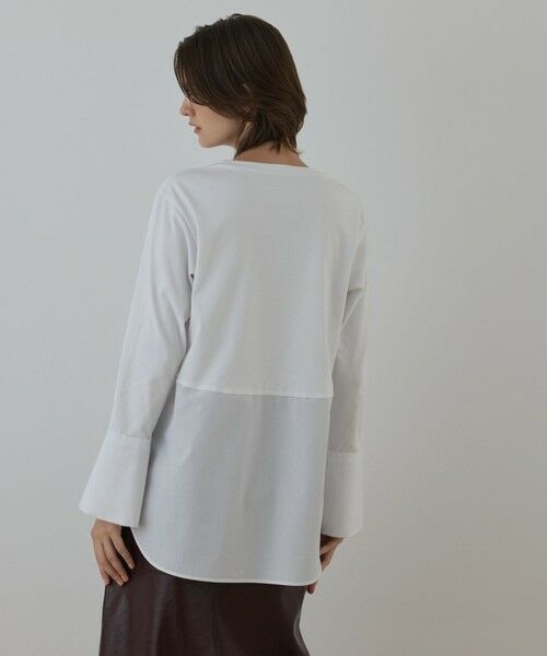 GRACE CONTINENTAL / グレースコンチネンタル カットソー | レイヤードカットトップ | 詳細3