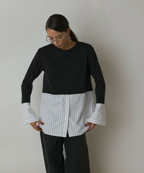 GRACE CONTINENTAL / グレースコンチネンタル カットソー | レイヤードカットトップ | 詳細18