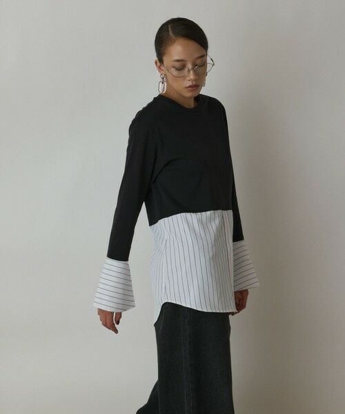 GRACE CONTINENTAL / グレースコンチネンタル カットソー | レイヤードカットトップ | 詳細21