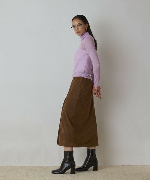 GRACE CONTINENTAL / グレースコンチネンタル その他トップス | シアーリブニットトップ | 詳細12