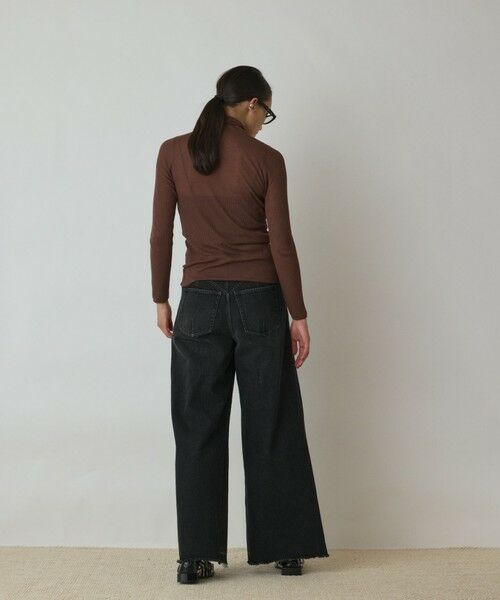 GRACE CONTINENTAL / グレースコンチネンタル その他トップス | シアーリブニットトップ | 詳細20