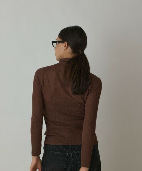 GRACE CONTINENTAL / グレースコンチネンタル その他トップス | シアーリブニットトップ | 詳細22