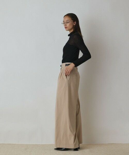 GRACE CONTINENTAL / グレースコンチネンタル その他トップス | シアーリブニットトップ | 詳細26