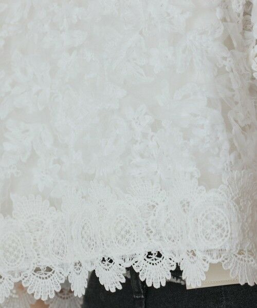 GRACE CONTINENTAL / グレースコンチネンタル カーディガン・ボレロ | フラワー刺繍ニットカーディガン | 詳細9