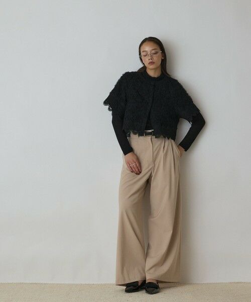 GRACE CONTINENTAL / グレースコンチネンタル カーディガン・ボレロ | フラワー刺繍ニットカーディガン | 詳細11