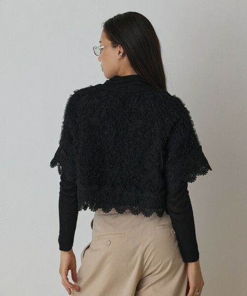 GRACE CONTINENTAL / グレースコンチネンタル カーディガン・ボレロ | フラワー刺繍ニットカーディガン | 詳細16