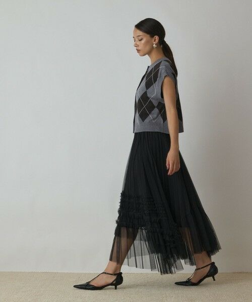 GRACE CONTINENTAL / グレースコンチネンタル ベスト | アーガイルニットベスト | 詳細10