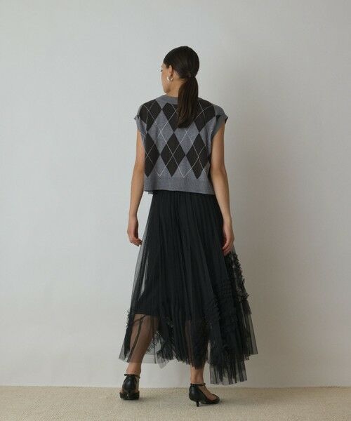 GRACE CONTINENTAL / グレースコンチネンタル ベスト | アーガイルニットベスト | 詳細11