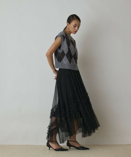 GRACE CONTINENTAL / グレースコンチネンタル ベスト | アーガイルニットベスト | 詳細12