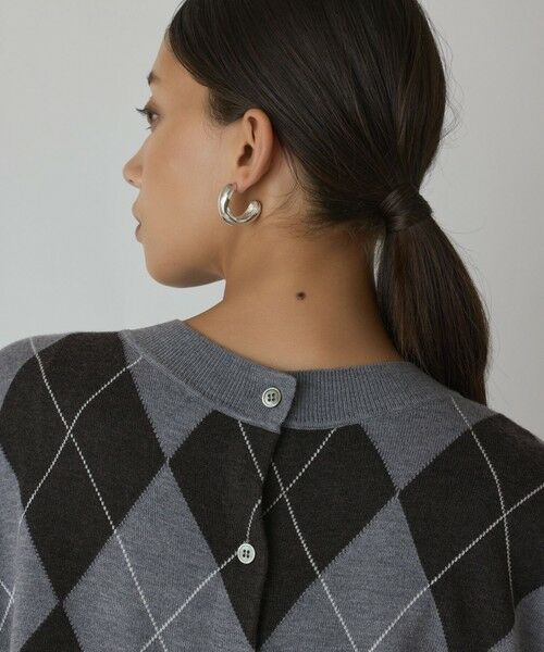 GRACE CONTINENTAL / グレースコンチネンタル ベスト | アーガイルニットベスト | 詳細22