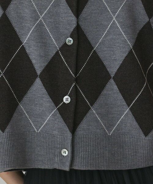 GRACE CONTINENTAL / グレースコンチネンタル ベスト | アーガイルニットベスト | 詳細23