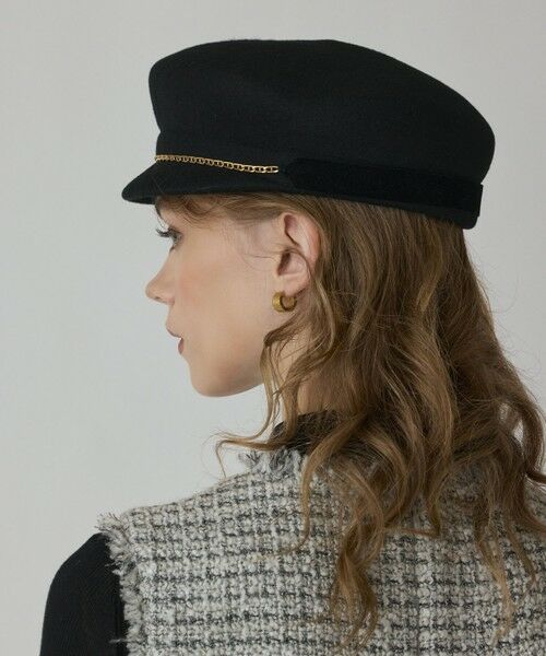 GRACE CONTINENTAL / グレースコンチネンタル ハンチング・キャスケット・ベレー帽 | FERRUCCIO VECCHI キャスケット | 詳細10