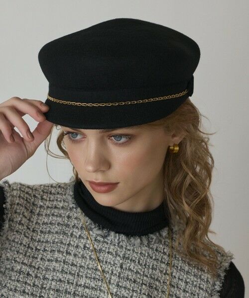 GRACE CONTINENTAL / グレースコンチネンタル ハンチング・キャスケット・ベレー帽 | FERRUCCIO VECCHI キャスケット | 詳細6