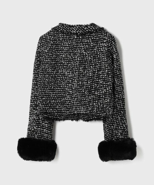 GRACE CONTINENTAL / グレースコンチネンタル ノーカラージャケット | ツイードコンビジャケット | 詳細17