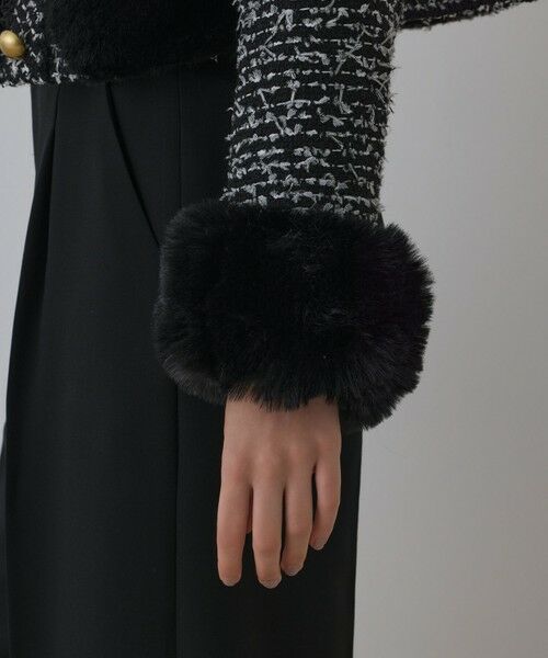 GRACE CONTINENTAL / グレースコンチネンタル ノーカラージャケット | ツイードコンビジャケット | 詳細13