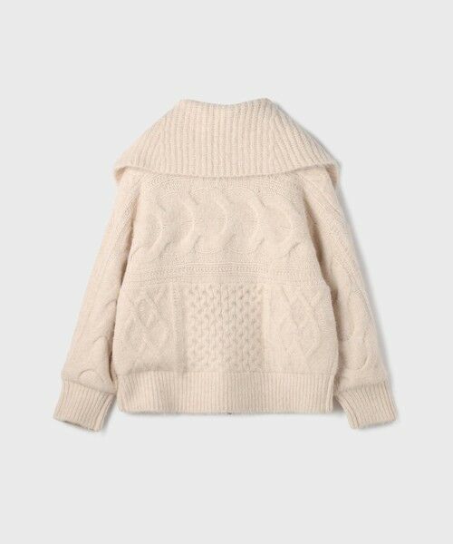 GRACE CONTINENTAL / グレースコンチネンタル その他アウター | ヘアリーニットコクーンジャケット | 詳細8