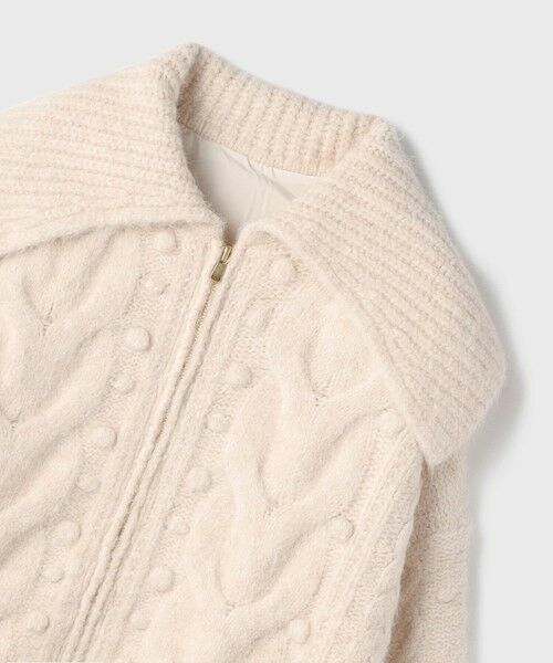 セール】 ヘアリーニットコクーンジャケット （その他アウター