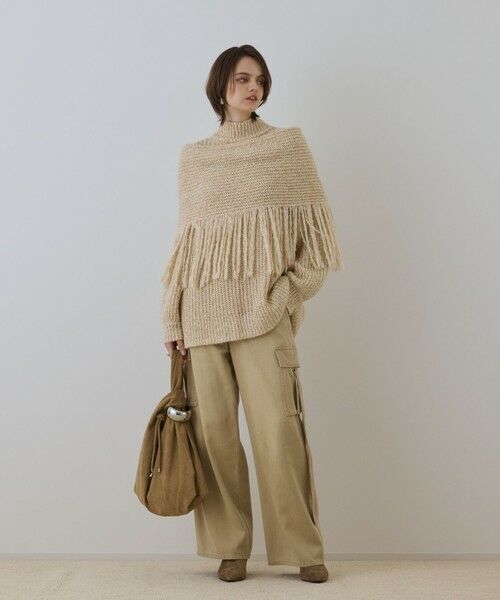 GRACE CONTINENTAL / グレースコンチネンタル カーゴパンツ | リュウカツイルカーゴパンツ | 詳細1