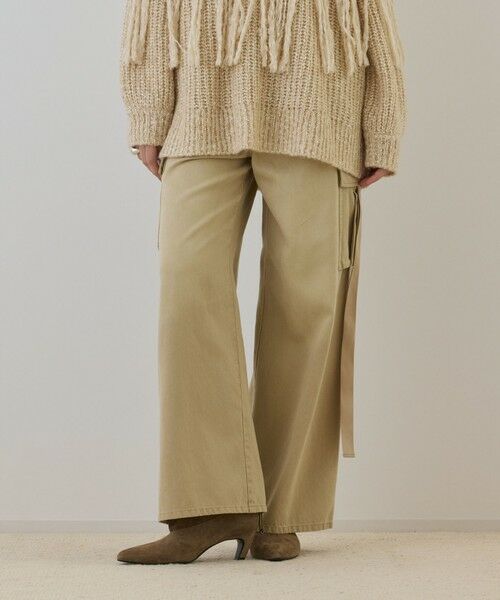 GRACE CONTINENTAL / グレースコンチネンタル カーゴパンツ | リュウカツイルカーゴパンツ | 詳細3