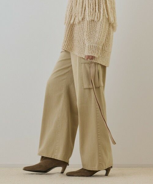 GRACE CONTINENTAL / グレースコンチネンタル カーゴパンツ | リュウカツイルカーゴパンツ | 詳細4