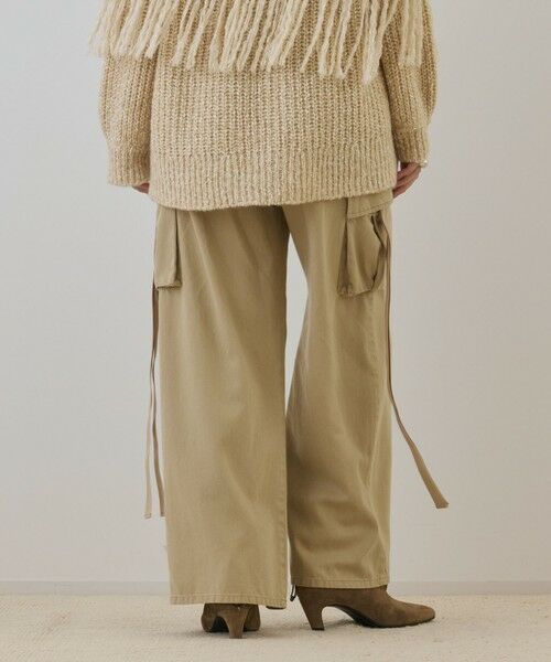 GRACE CONTINENTAL / グレースコンチネンタル カーゴパンツ | リュウカツイルカーゴパンツ | 詳細5