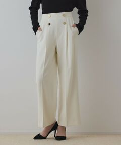 GRACE CONTINENTAL / グレースコンチネンタル その他パンツ | ダブルクロスマリンパンツ