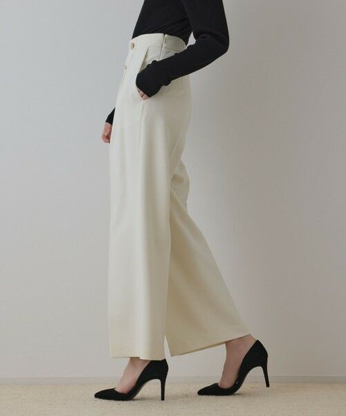 GRACE CONTINENTAL / グレースコンチネンタル その他パンツ | ダブルクロスマリンパンツ | 詳細1