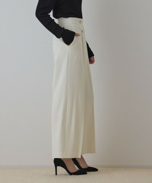 GRACE CONTINENTAL / グレースコンチネンタル その他パンツ | ダブルクロスマリンパンツ | 詳細3