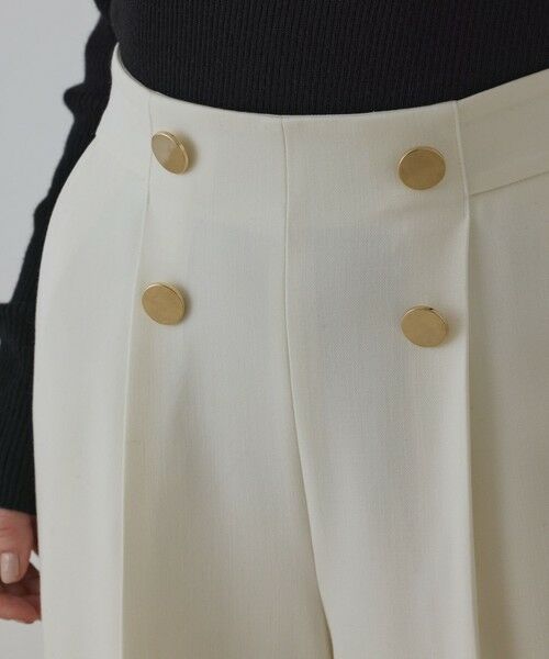 GRACE CONTINENTAL / グレースコンチネンタル その他パンツ | ダブルクロスマリンパンツ | 詳細4