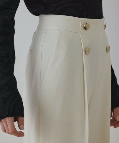 GRACE CONTINENTAL / グレースコンチネンタル その他パンツ | ダブルクロスマリンパンツ | 詳細6