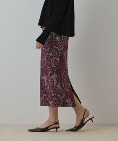GRACE CONTINENTAL / グレースコンチネンタル ロング・マキシ丈スカート | ラメペイズリージャガードスカート