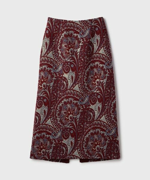 GRACE CONTINENTAL / グレースコンチネンタル ロング・マキシ丈スカート | ラメペイズリージャガードスカート | 詳細9