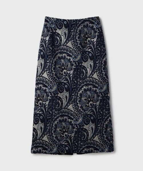 GRACE CONTINENTAL / グレースコンチネンタル ロング・マキシ丈スカート | ラメペイズリージャガードスカート | 詳細15