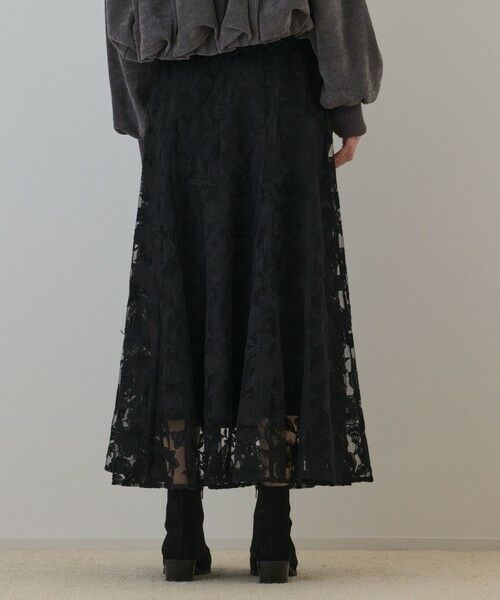 GRACE CONTINENTAL / グレースコンチネンタル ロング・マキシ丈スカート | エンブロイダリーフレアスカート | 詳細12
