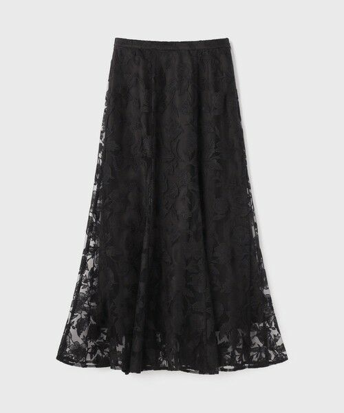 GRACE CONTINENTAL / グレースコンチネンタル ロング・マキシ丈スカート | エンブロイダリーフレアスカート | 詳細17