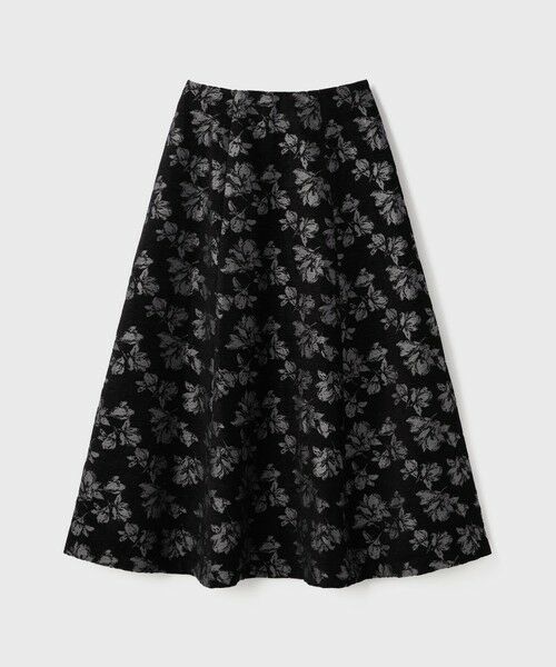 GRACE CONTINENTAL / グレースコンチネンタル ロング・マキシ丈スカート | ラメフラワージャガードフレアスカート | 詳細18