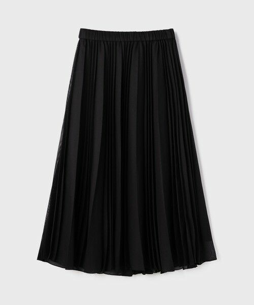 GRACE CONTINENTAL / グレースコンチネンタル ロング・マキシ丈スカート | メッシュプリーツスカート | 詳細12