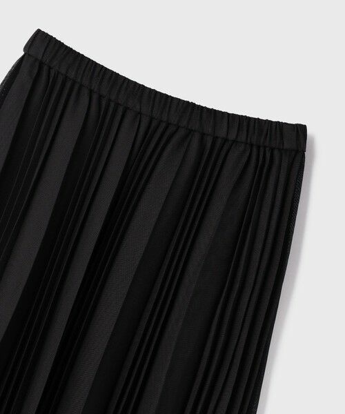 GRACE CONTINENTAL / グレースコンチネンタル ロング・マキシ丈スカート | メッシュプリーツスカート | 詳細14