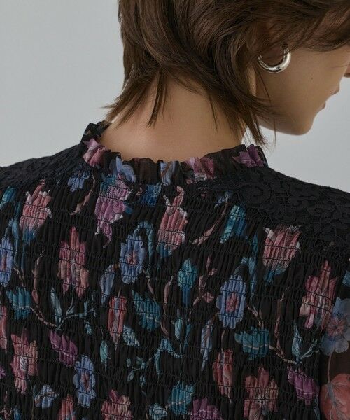 GRACE CONTINENTAL / グレースコンチネンタル ロング・マキシ丈ワンピース | サラサプリントティアードワンピース | 詳細18