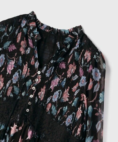 GRACE CONTINENTAL / グレースコンチネンタル ロング・マキシ丈ワンピース | サラサプリントティアードワンピース | 詳細22