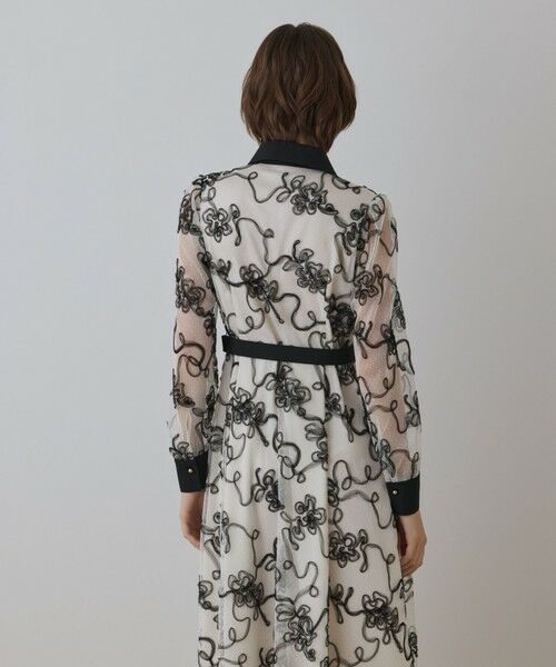 GRACE CONTINENTAL / グレースコンチネンタル ロング・マキシ丈ワンピース | チュールコードレースワンピース | 詳細5