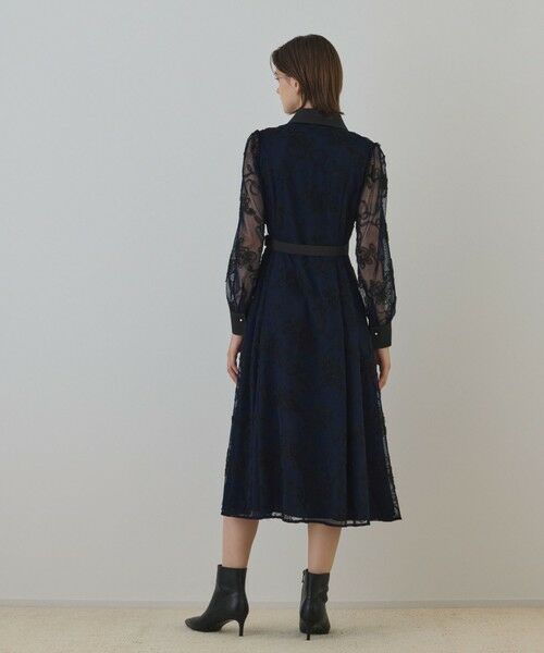 GRACE CONTINENTAL / グレースコンチネンタル ロング・マキシ丈ワンピース | チュールコードレースワンピース | 詳細8