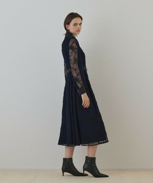 GRACE CONTINENTAL / グレースコンチネンタル ロング・マキシ丈ワンピース | チュールコードレースワンピース | 詳細9