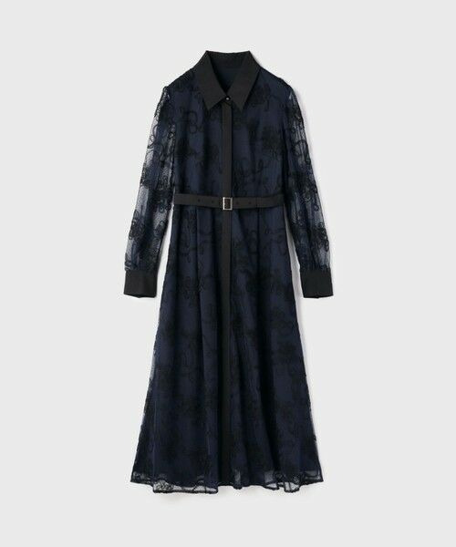 GRACE CONTINENTAL / グレースコンチネンタル ロング・マキシ丈ワンピース | チュールコードレースワンピース | 詳細13