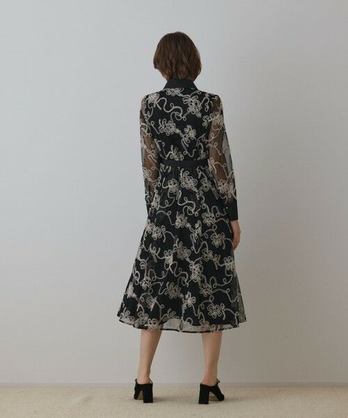 GRACE CONTINENTAL / グレースコンチネンタル ロング・マキシ丈ワンピース | チュールコードレースワンピース | 詳細15