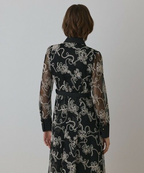 GRACE CONTINENTAL / グレースコンチネンタル ロング・マキシ丈ワンピース | チュールコードレースワンピース | 詳細18