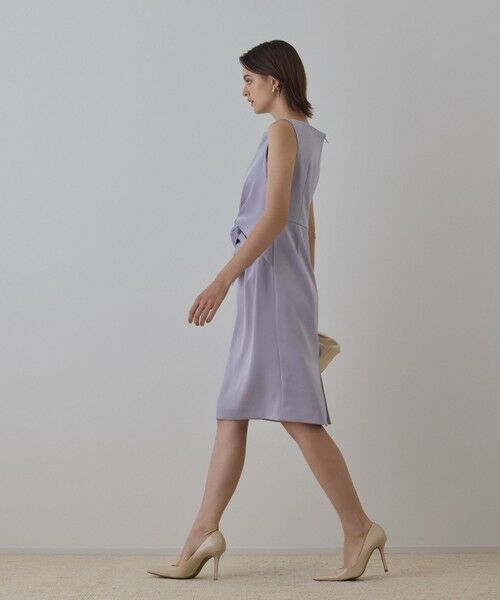 GRACE CONTINENTAL / グレースコンチネンタル ドレス | サテンクロスドレープワンピース | 詳細2