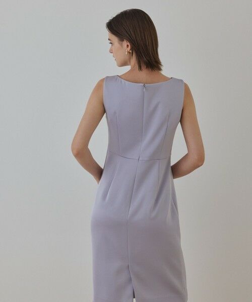 GRACE CONTINENTAL / グレースコンチネンタル ドレス | サテンクロスドレープワンピース | 詳細6