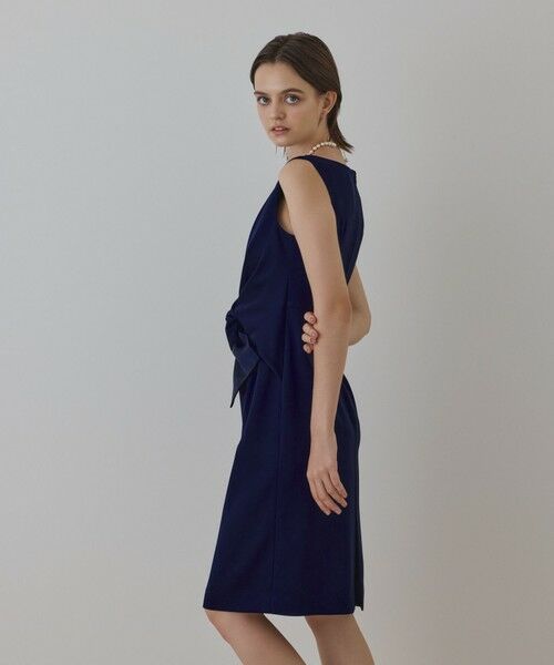 GRACE CONTINENTAL / グレースコンチネンタル ドレス | サテンクロスドレープワンピース | 詳細14